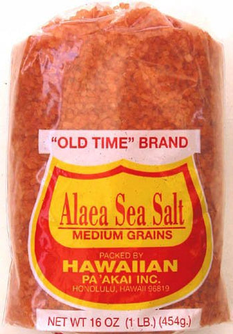 Hawaiian Paakai Old Time Alae Salt - 1 LB