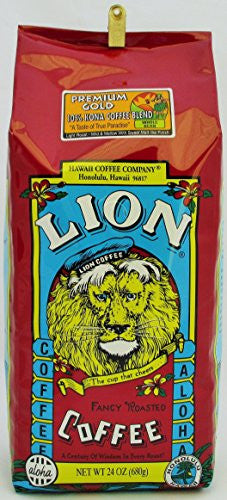 Kona Gold Blend Coffees - Kona Gold Premium (24oz) (WB)