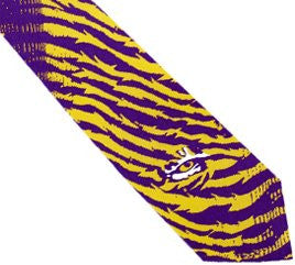 LSU Tigers Tie Stripes