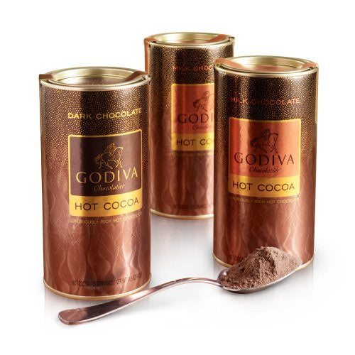 Godiva - Cocoa Dark Choc Canister, 14.5oz
