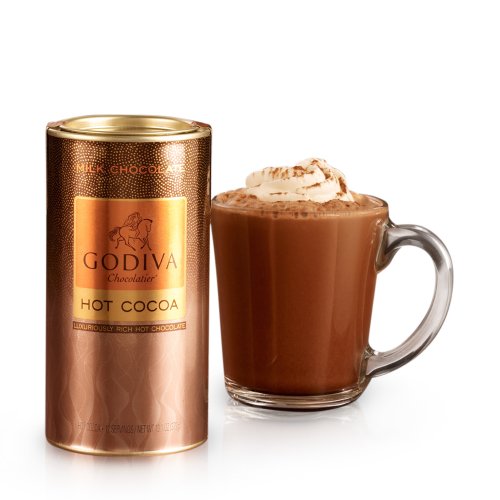 Godiva - Cocoa Milk Choc Canister, 13.1oz