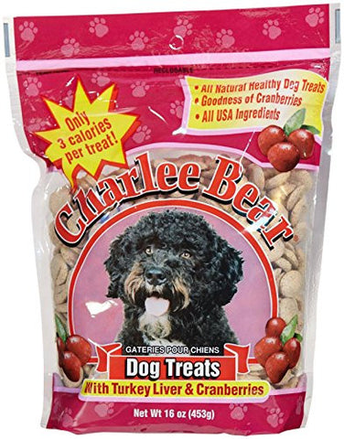 Dog Treat Turkey Liver & Cranberries 16 oz Pouch