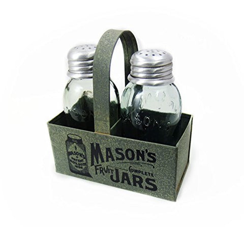 Mason's Jars Box Salt And Pepper Caddy