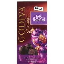 Godiva-Bag-Dk Choco Truffles-4oz