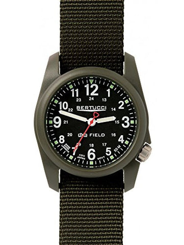 DX3 Field 40mm 7/8" 1.5oz Black Dial Olive Drab Case Defender Olive Band