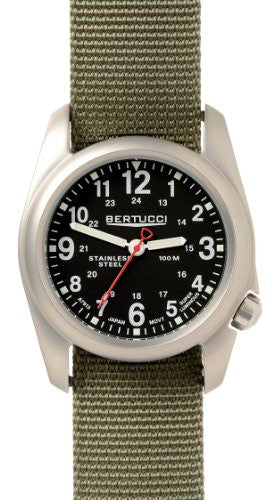 A-2S Field 40mm 7/8" 2.75oz Black Dial Defender Drab Band