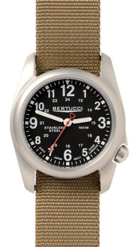 A-2S Field 40mm 7/8" 2.75oz Black Dial Defender Khaki Band