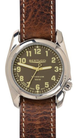 A-2T Highpolish 40mm 7/8" 1.9oz Gloss Burlap Dial Horween Nut Brown Band (not in pricelist)