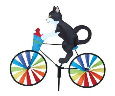 20" Tuxedo Cat Bike Spinner