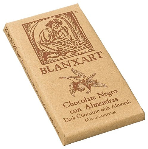 Blanxart Dark Chocolate with Almonds (7oz)