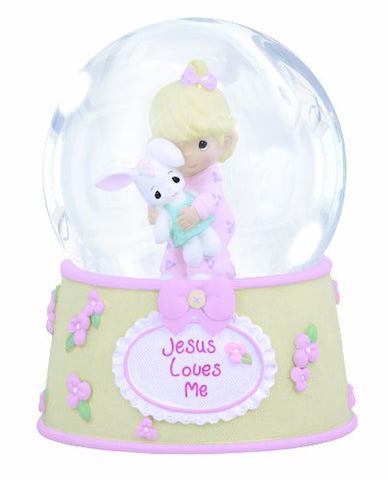 Jesus Loves Me 100mm Musical Water Globe (not in pricelist)