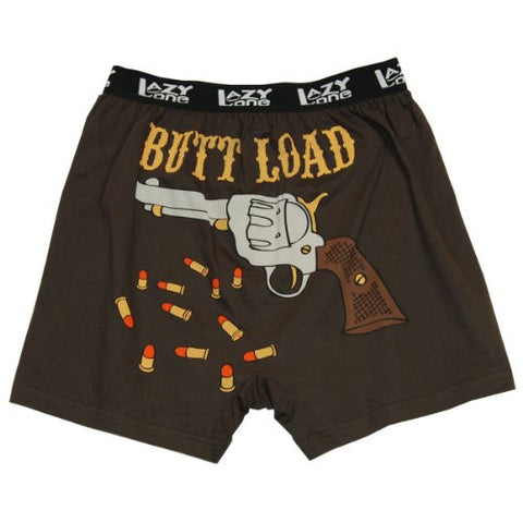 Lazy One Comical Boxers, Butt Load, L