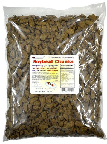 TVP - Unflav/Uncolor  Chunks (2 lbs)