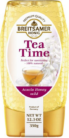 Acacia Tea Time Squeeze Honey, 12.35 oz