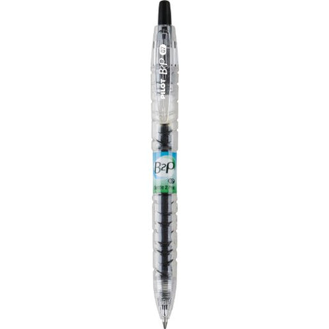 B2P Colors Retractable Gel Roller Pen, Barcoded, Fine - Black Ink