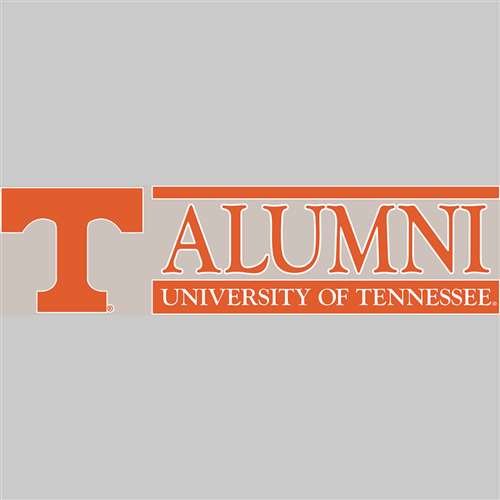 Window Decal, Logo With Alumni, 3" x 10", Tennessee (not in pricelist)