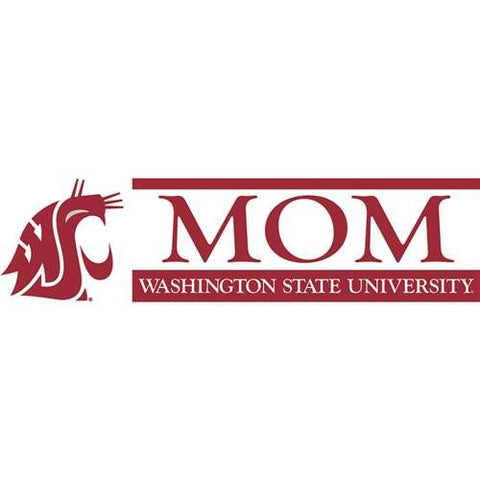 Window Decal, Logo With Mom, 3" x 10", Washington State (not in pricelist)