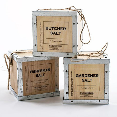 Infused French Sea Salt Rubs, Gardener