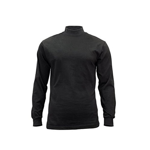 Black Mock Turtleneck - Small