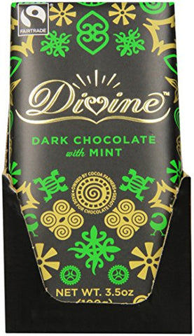 Divine 70% Mint Dark Chocolate - 3.5 oz