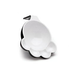 ORE Pet Food Scoop Mini Paw - Black & Cream