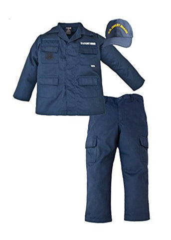 Coast Guard 3pc Uniform, Blue - XX-Small