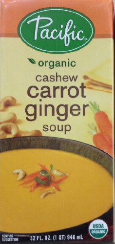 Pacific Cashew Carrot Ginger Soup 32.0 Oz