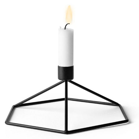 POV Candleholder Table, Black