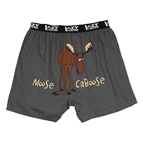 Lazy One Comical Boxers, Moose Caboose, L