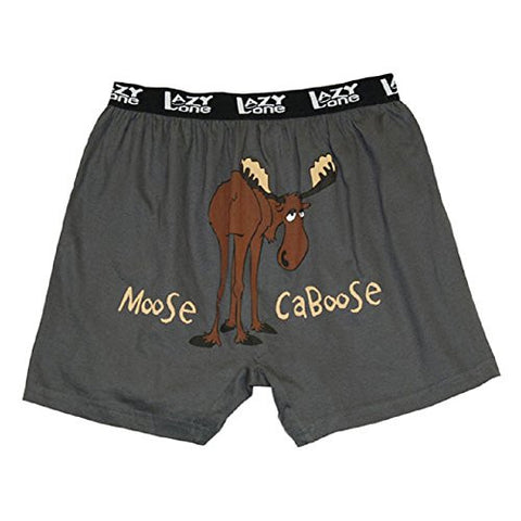 Lazy One Comical Boxers, Moose Caboose, L