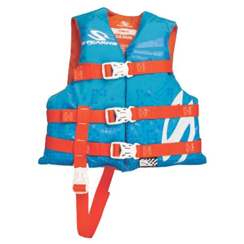 CHILD VEST BLUE/ORANGE