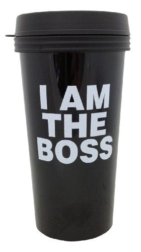 I Am The Boss Travel Mug 16oz