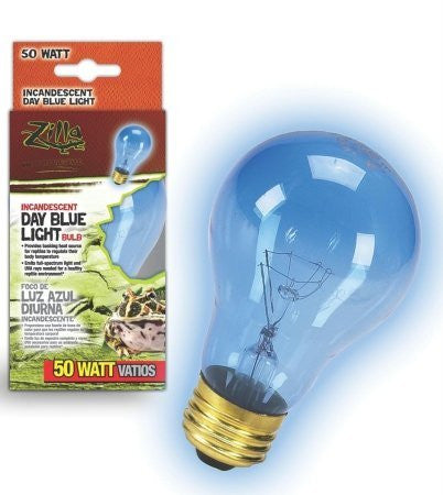 ZILLA DAY BLUE INCANDESCENT BULB 50 WATT
