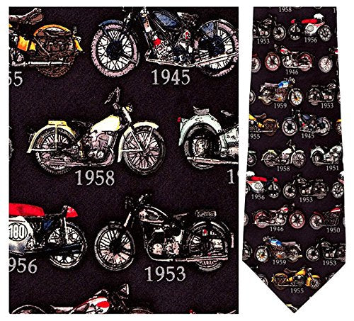 Motorcycles / Retro Series Tie