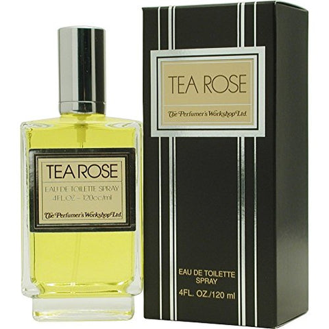 Tea Rose Perfume 4 oz Eau De Toilette Spray
