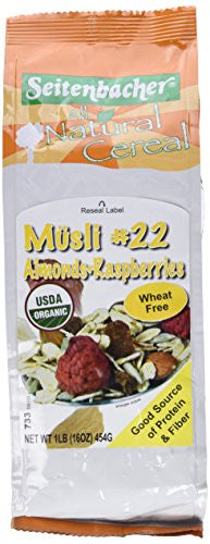 #22 Almonds and Raspberries Muesli, 16 oz