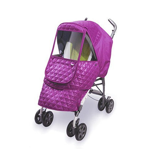 Castle Alpha Stroller Weather Shield, Purple