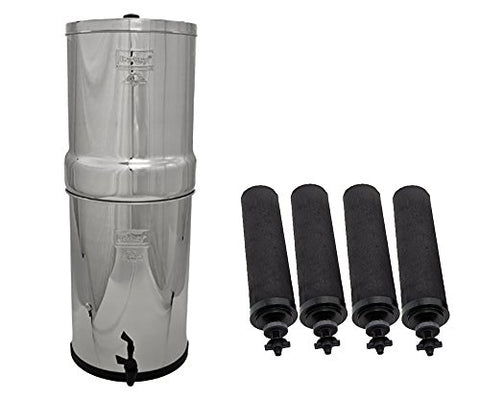 Berkey CRN8X4-BB Crown Water Purification System with 4 Black Elements (not in pricelist)