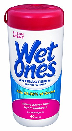 Wet Ones Antibacterial 40-count
