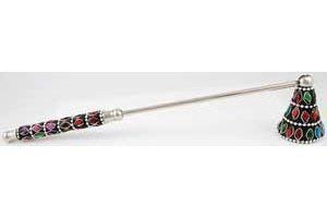 Multi-Color Jeweled Candle Snuffer
