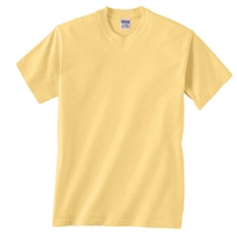 Gildan Blank Shirts 6.1 oz Ultra Cotton Youth Tee - Yellow Haze XL