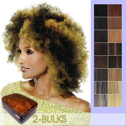 16” Human Hair Kinky Bulk - 34