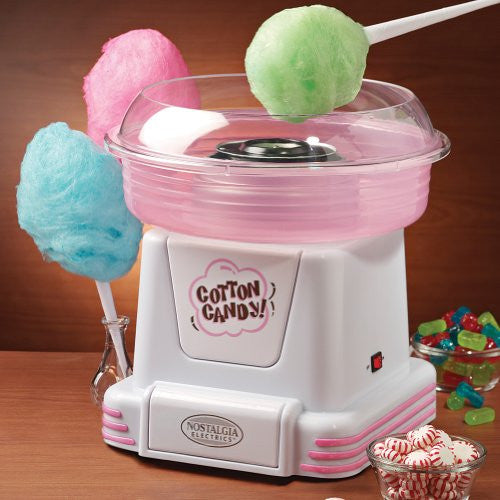 Nostalgia Electrics Hard Candy/Sugar-Free Cotton Candy Maker