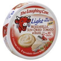 Laughing Cow Light Mozzarella, Tomato and Basil 6 oz (not in pricelist)