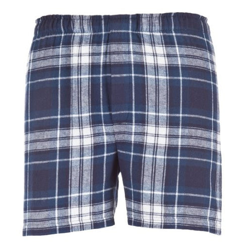 Classic Flannel Boxer - Navy/White, 2X-Large