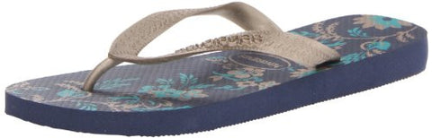 Havaianas Women's Spring Flip Flop,Navy Blue,35 BR/5-6 M US