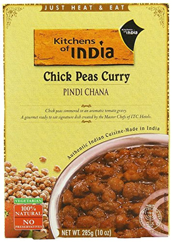 Kitchens of India Entre Rte Pindi Chana Cur 10 OZ