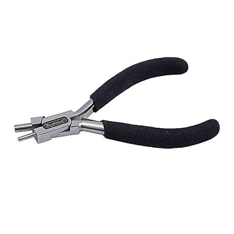 Memory Wire Finishing Pliers, 4 mm & 2 mm (0.157 in & 0.079 in) diameter ends