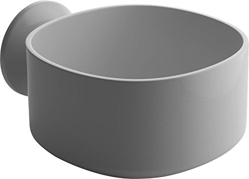Shower/bathroom caddy in PMMA, white, with suction cup, 7½″ x 6″ - h 3¼ in.