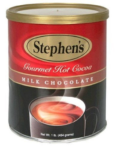 Stephens Gourmet Hot Cocoa, Milk Chocolate, 16-ounce Canister (2 Pack
